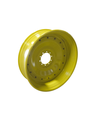 15"W x 50"D, John Deere Yellow 10-Hole Formed Plate , 6.88" Offset