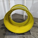 27"W x 38"D, John Deere Yellow 12-Hole Stub Disc , -0.38" Offset
