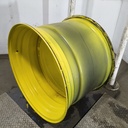 27"W x 38"D, John Deere Yellow 12-Hole Stub Disc , -0.38" Offset