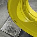 27"W x 38"D, John Deere Yellow 12-Hole Stub Disc , -0.38" Offset