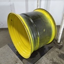 27"W x 38"D, John Deere Yellow 10-Hole Formed Plate , -11.38" Offset