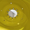 27"W x 38"D, John Deere Yellow 10-Hole Formed Plate , -11.38" Offset