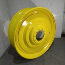 15"W x 50"D, John Deere Yellow 10-Hole Formed Plate , -9.75" Offset