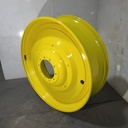 15"W x 50"D, John Deere Yellow 10-Hole Formed Plate , -9.75" Offset