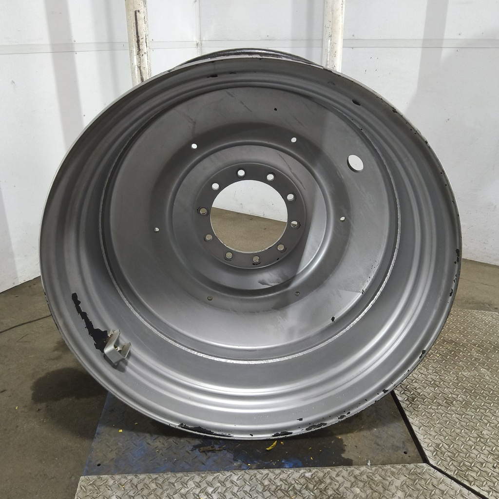 23"W x 42"D, Case IH Silver Mist 10-Hole Formed Plate , -7.88" Offset