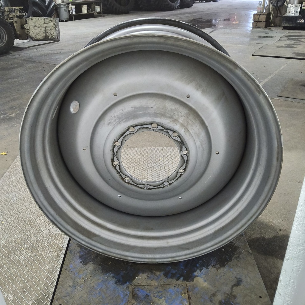 23"W x 42"D, Case IH Silver Mist 10-Hole Formed Plate , -7.88" Offset