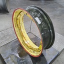 10"W x 34"D, John Deere Yellow 8-Hole Waffle Wheel (Groups of 2 Bolts)