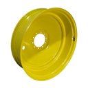 12"W x 46"D, John Deere Yellow 10-Hole Formed Plate , -11" Offset