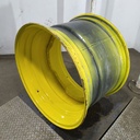 23"W x 34"D, John Deere Yellow 12-Hole Waffle Wheel (Groups of 3 bolts)