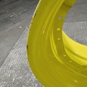 23"W x 34"D, John Deere Yellow 12-Hole Waffle Wheel (Groups of 3 bolts)