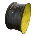 18"W x 38"D, John Deere Yellow 12-Hole Stub Disc , -3.88" Offset