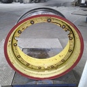 18"W x 38"D, John Deere Yellow 12-Hole Stub Disc , -3.88" Offset