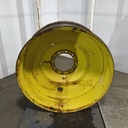 16"W x 42"D, John Deere Yellow 10-Hole Formed Plate , -6.88" Offset