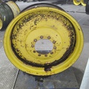 16"W x 42"D, John Deere Yellow 10-Hole Formed Plate , -6.88" Offset