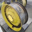 16"W x 42"D, John Deere Yellow 10-Hole Formed Plate , -6.88" Offset