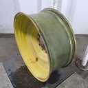 16"W x 38"D, John Deere Yellow 10-Hole Formed Plate , 8.38" Offset