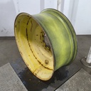 16"W x 38"D, John Deere Yellow 10-Hole Formed Plate , -6.88" Offset