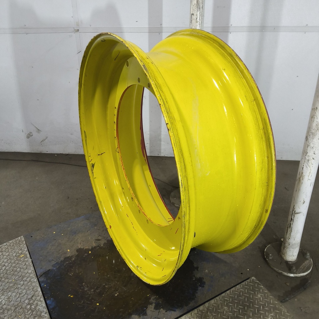16"W x 46"D, John Deere Yellow 12-Hole Stub Disc (groups of 3 bolts) , 1.94" Offset