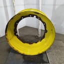 18"W x 42"D, John Deere Yellow 12-Hole Stub Disc , -3.25" Offset