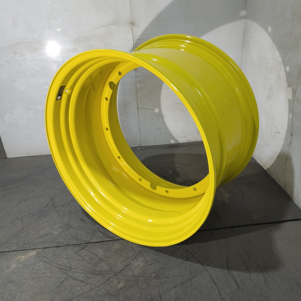23"W x 38"D, John Deere Yellow 12-Hole Stub Disc , -3.38" Offset