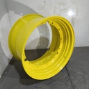 23"W x 38"D, John Deere Yellow 12-Hole Stub Disc , -3.38" Offset