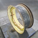 13"W x 34"D, John Deere Yellow 12-Hole Waffle Wheel (Groups of 3 bolts)