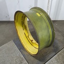 13"W x 34"D, John Deere Yellow 12-Hole Waffle Wheel (Groups of 3 bolts)