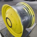 23"W x 42"D, John Deere Yellow 10-Hole Formed Plate , -13.88" Offset