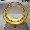 16"W x 38"D, John Deere Yellow 12-Hole Stub Disc , -3.12" Offset