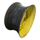 15"W x 30"D, John Deere Yellow 12-Hole Waffle Wheel (Groups of 3 bolts)