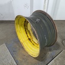 15"W x 30"D, John Deere Yellow 12-Hole Waffle Wheel (Groups of 3 bolts)