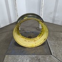 12"W x 28"D, John Deere Yellow 12-Hole Waffle Wheel (Groups of 3 bolts)