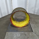 15"W x 28"D, John Deere Yellow 8-Hole Waffle Wheel (Groups of 2 Bolts)
