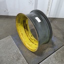12"W x 28"D, John Deere Yellow 8-Hole Waffle Wheel (Groups of 2 Bolts)