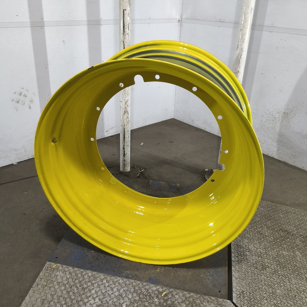 23"W x 42"D, John Deere Yellow 12-Hole Stub Disc , -3.25" Offset