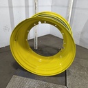 23"W x 42"D, John Deere Yellow 12-Hole Stub Disc , -3.25" Offset