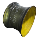 20"W x 30"D, John Deere Yellow 12-Hole Formed Plate , 1.12" Offset