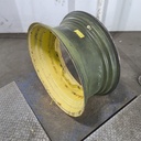13"W x 30"D, John Deere Yellow 12-Hole Waffle Wheel (Groups of 3 bolts)