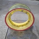 13"W x 30"D, John Deere Yellow 12-Hole Waffle Wheel (Groups of 3 bolts)