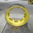 13"W x 30"D, John Deere Yellow 8-Hole Rim with Clamp/Loop Style