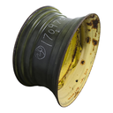 15"W x 30"D, John Deere Yellow 8-Hole Waffle Wheel (Groups of 2 Bolts)