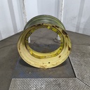 15"W x 30"D, John Deere Yellow 8-Hole Waffle Wheel (Groups of 2 Bolts)