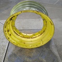 15"W x 30"D, John Deere Yellow 8-Hole Waffle Wheel (Groups of 2 Bolts)