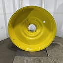 12"W x 54"D, John Deere Yellow 10-Hole Formed Plate , -9.25" Offset