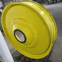 12"W x 54"D, John Deere Yellow 10-Hole Formed Plate , -9.25" Offset