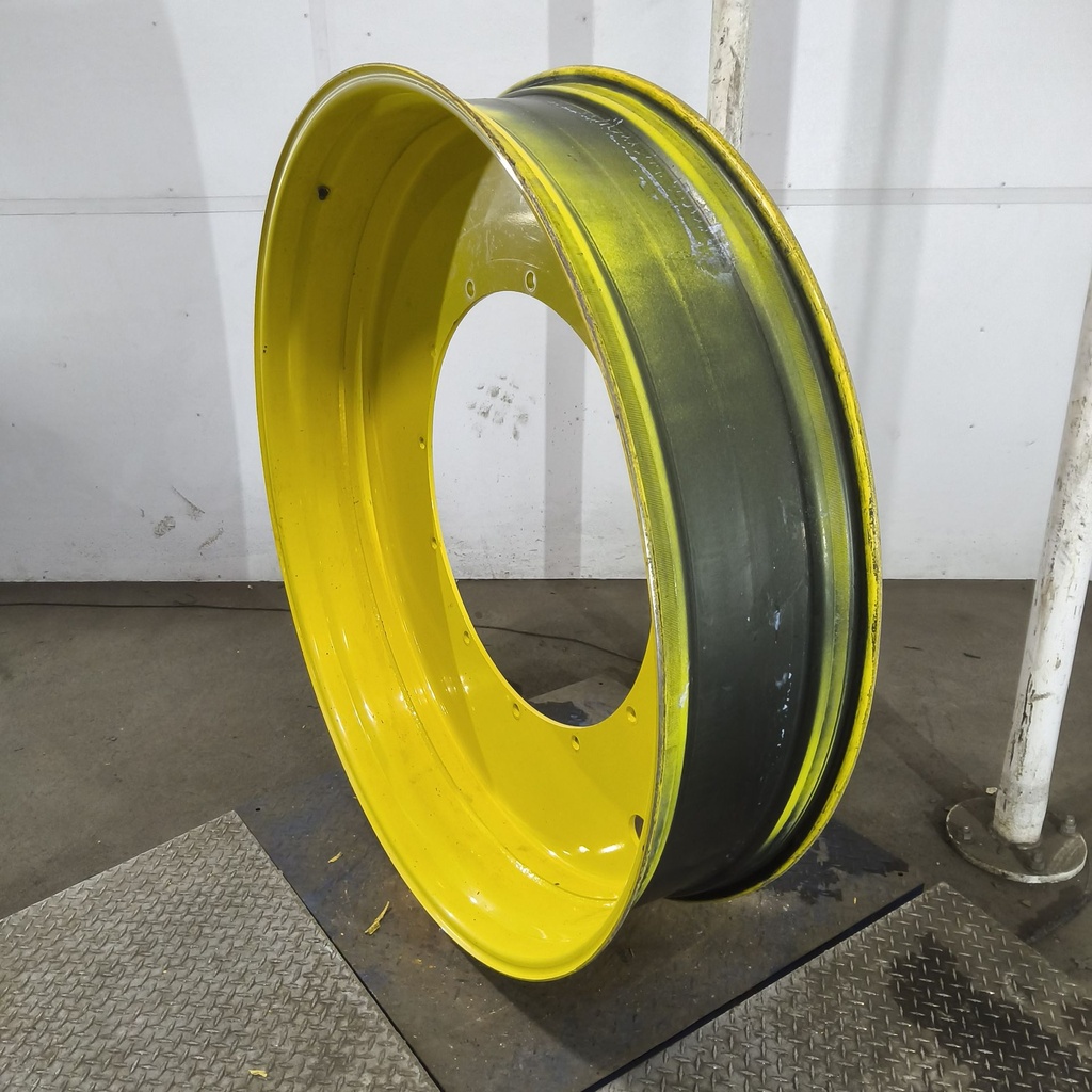 12"W x 54"D, John Deere Yellow 12-Hole Stub Disc , -3.12" Offset