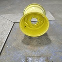 14"W x 16.1"D, John Deere Yellow 6-Hole Implement , 1.44" Offset