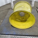 14"W x 16.1"D, John Deere Yellow 6-Hole Implement , 1.44" Offset