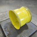 16"W x 22.5"D, John Deere Yellow 8-Hole Formed Plate , 0.06" Offset