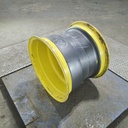 16"W x 20"D, John Deere Yellow 8-Hole Flat Plate